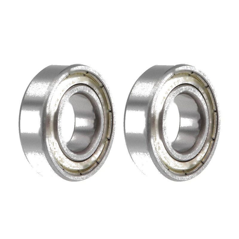 Chrome Steel P6 6003ZZ 17x35x10mm 2 x Deep Groove Ball Bearings