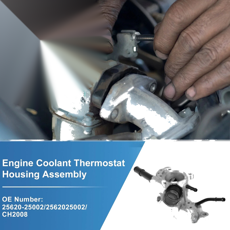 Hyundai Sonata Engine Coolant Thermostat Housing (2006-2010)