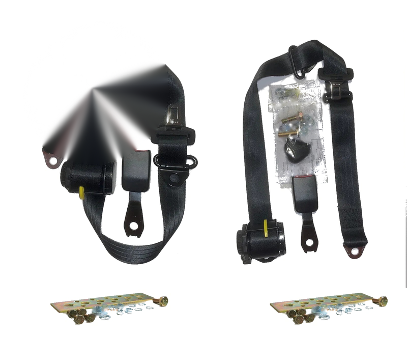 Holden Apollo JK JL Station Wagon Retractable Seat Belt Kit (1989-1993)