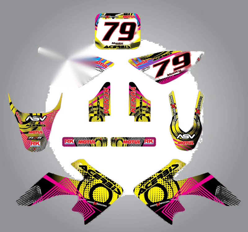 Honda CRF 50 Custom Graphic Kit (2004-2012)