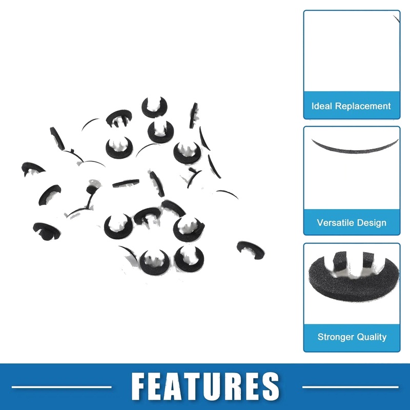 Chevrolet Plastic White Vehicle Clips 30 x Door Panel Clips