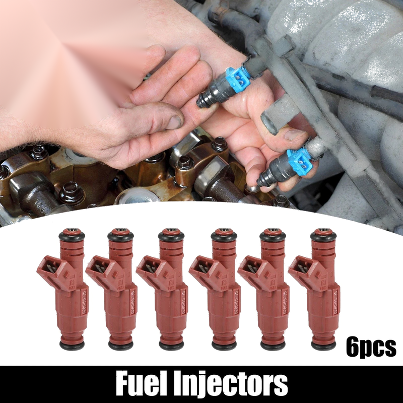 Ford Explorer (1997-1998) - High Performance Red 6 x Fuel Injectors