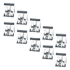Universal Car Dashboards DVD / CD Panel Plate 10Pcs Metal Retainer Clip