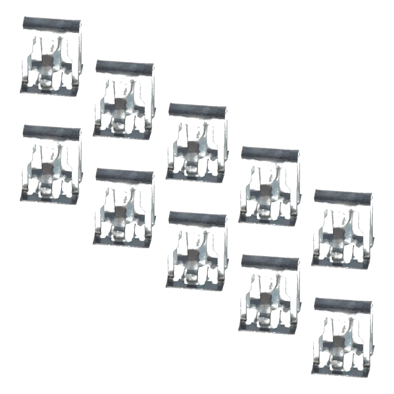 Universal Car Dashboards DVD / CD Panel Plate 10Pcs Metal Retainer Clip