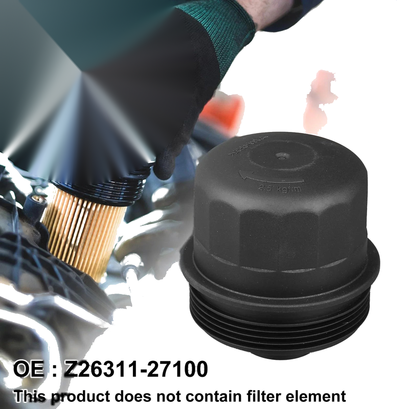 Hyundai Accent Engine Oil Filter Housing Cap Cover (2002-2005)