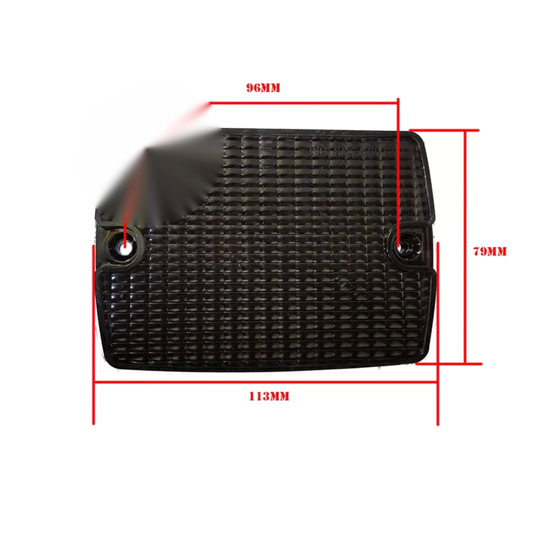 Jeep Wrangler Smoked Front Turn Signal Light Housings (1987-1995)