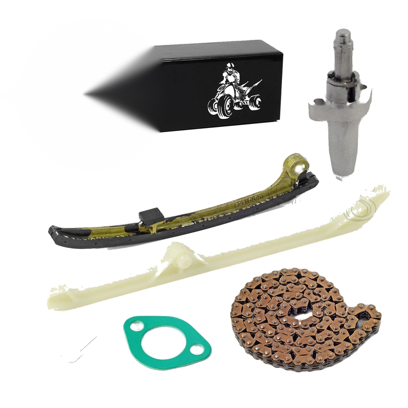 HONDA Rincon Tensioner Lifter & Cam Timing Chain + Guide (2003–2022)