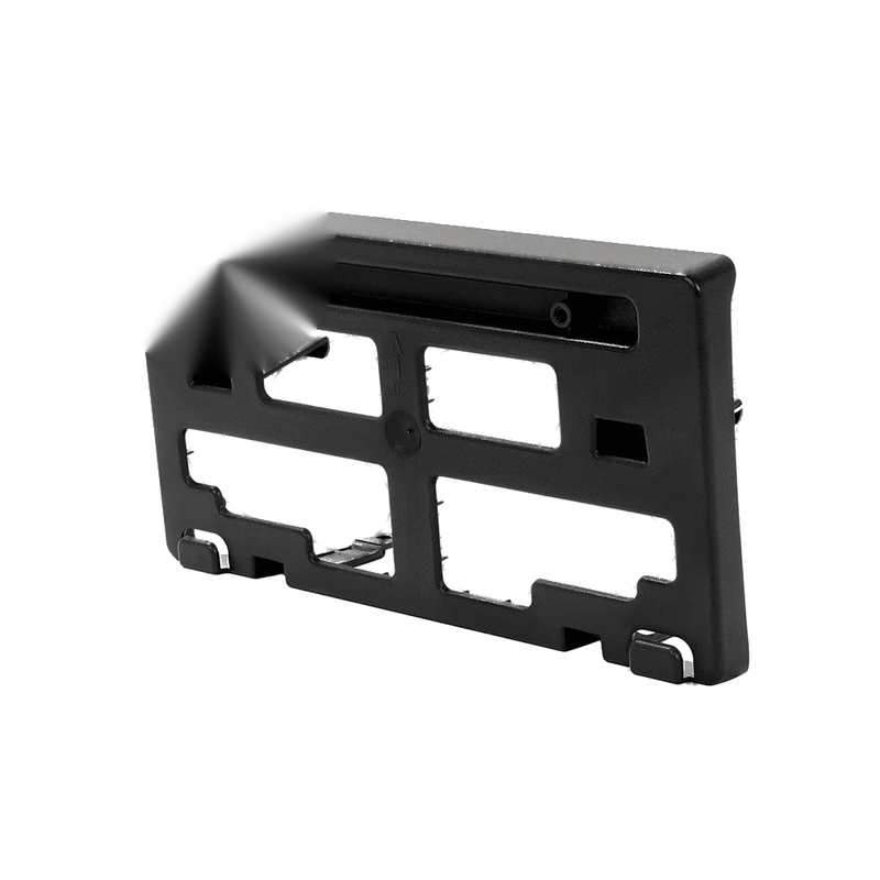 Ford Ranger Black Front License Plate Bracket Holder (2019-2022)