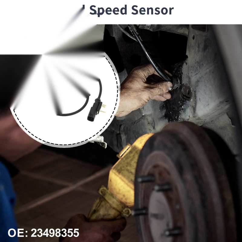 Chevrolet Silverado 1500 ABS Wheel Speed Sensor (2014-2018)