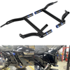 Harley Touring New Saddlebag Guard Crash Bar w/4 Tube Sliders (2014-2023)