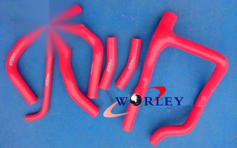 Honda XRV750 Africa Twin Blue Silicone Radiator Hose (1990-2003)