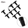 Vehicle Door Weatherstrip Retainer Clip 20x Nylon