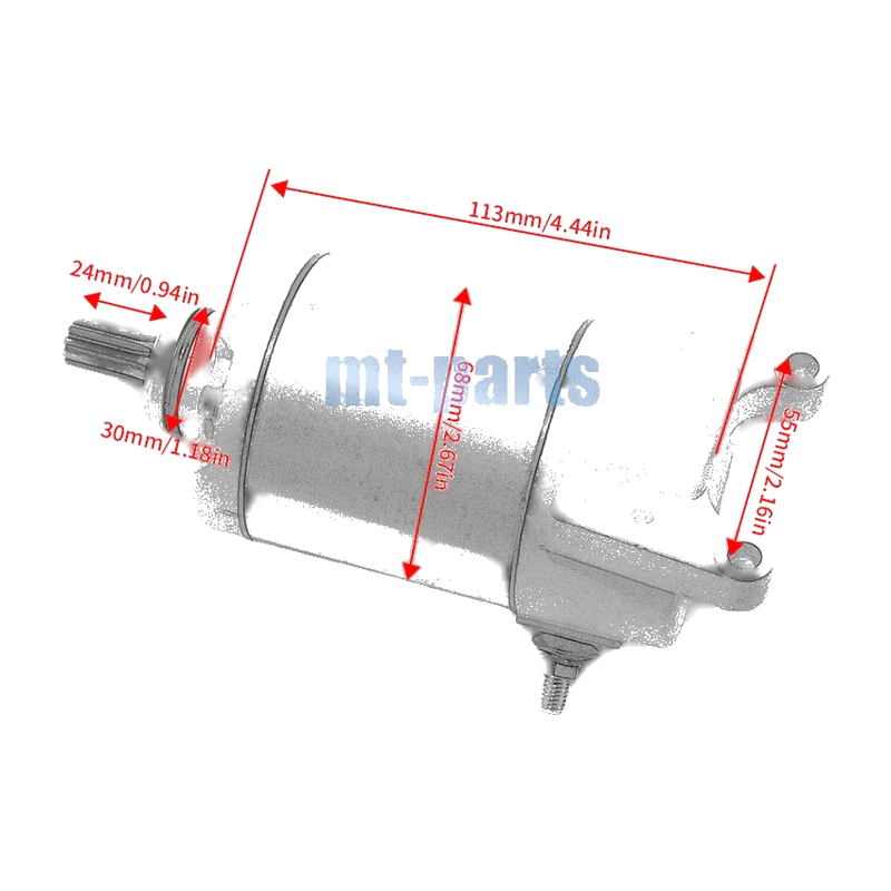 Hisun ATV 400H 450H HS400 ATV-6 ATV-7 Tactic 400 Starter Motor