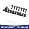 M5 Motorcycle Windscreen Screws Fairing Mounting Nuts 10 x