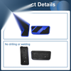 Ford Ranger (2024) Blue Automatic Foot Accelerator Pedal Covers