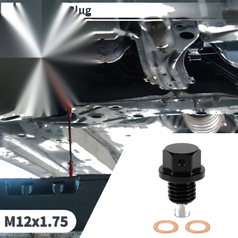 Cars, Motorcycles, Boats 1 Set M12x1.75 Engine Oil Drain Plug with Gasket