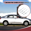 Honda CR-V 2012-2016 Outside Silver Tone ABS Car Door Handle Cover Set