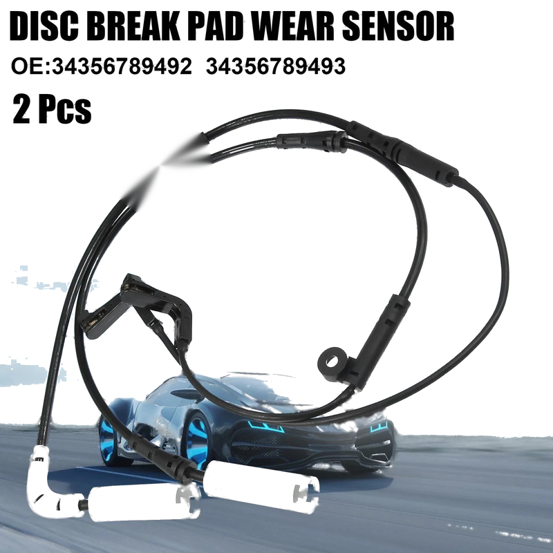 BMW M6 Front Rear Disc Brake Pad Wear Sensors (2006-2010)