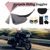 Motorcycle Riding Goggles Dark Gray Lens Black Frame Cycling Sunglasses