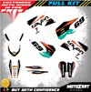 KTM SX 125 Full Sticker Kit Custom Decals (2007-2010)