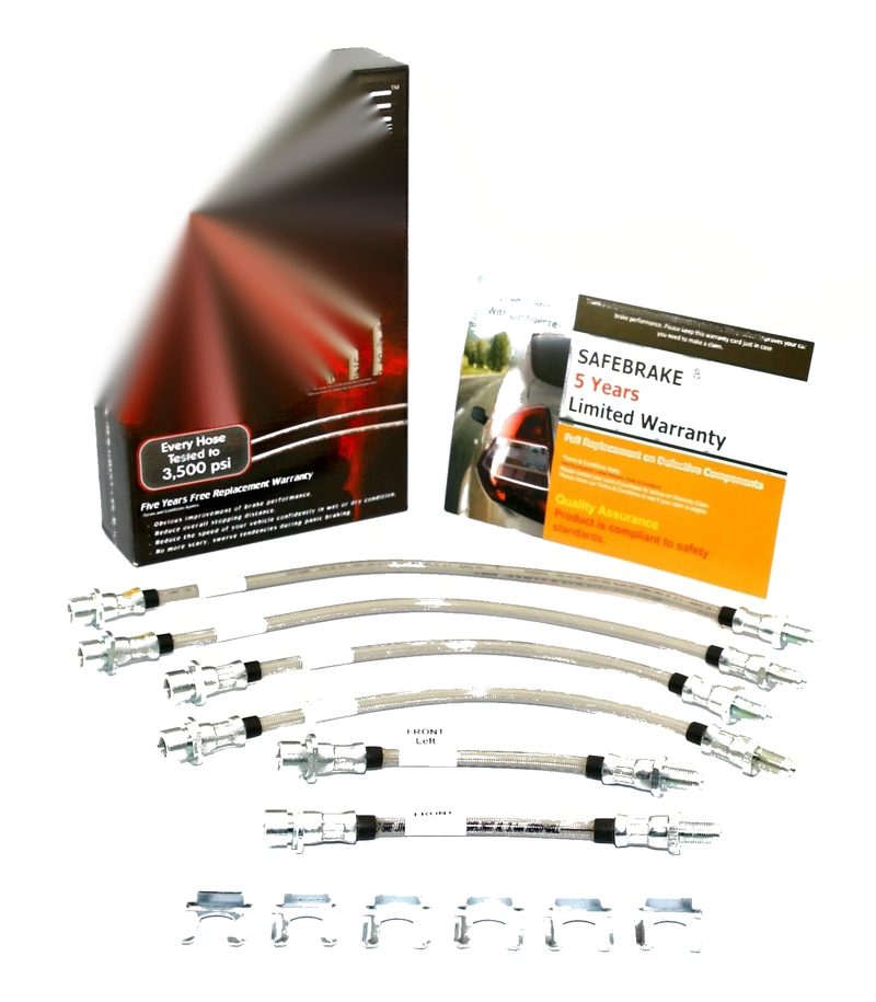 Landcruiser BJ70, BJ73, BJ74, BJ75 (3 Inch Lift) Brake Line Kit (1984-1998)