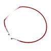 110cm Motorcycle Brake Clutch Oil Hose Line Red