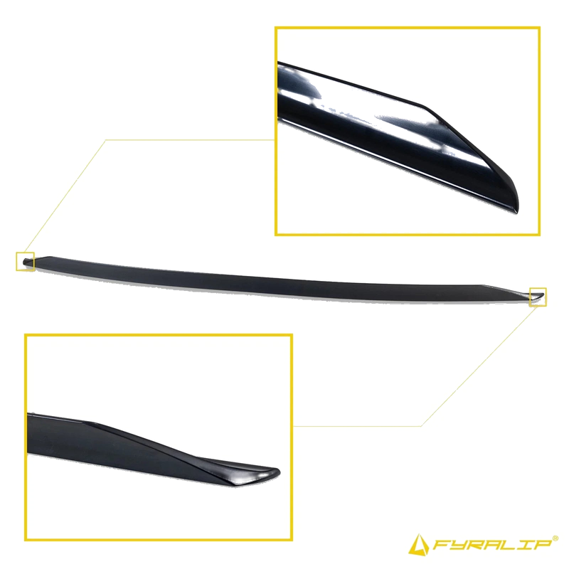 Audi A6 C5 8" Matte Black Boot Lip Duckbill Spoiler (1997-2004)