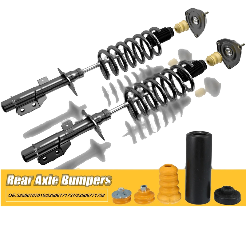 BMW E82 128i Rear Upper Lower Bumpers Shock Mount 1x