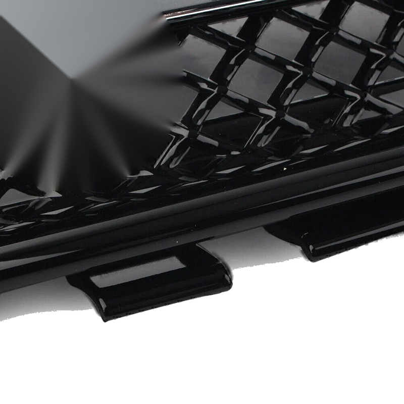 Mercedes Benz SL R230 Black Upper Front Grille (2003-2006)