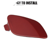 Volvo S60 Red Front Bumper Tow Hook Eye Cap Cover (2011-2013)