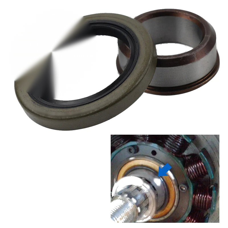 Harley Big Twin Shovelhead Evo Sprocket Shaft Spacer & Seal (1970-1998)