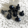 Moto Bullone 10x Alluminio Nero carenatura m6 x 16mm+6mm Spalla Vite