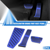 Toyota RAV4 3pcs Gas Accelerator Brake Foot Rest Pedal (2019–2021)