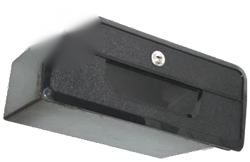 Boat / Car / 4x4 Large Black Storage Recessed Glove Box with Lock & 2 Keys
