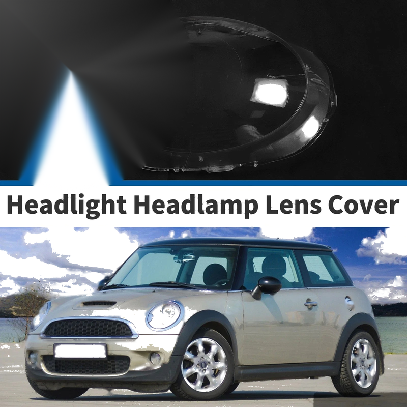 Mini F55 1 x Front Left Headlight Lens Cover (2014-2018)