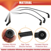 Chevrolet Aveo Aveo5 4 x Spark Plug Wire Ignition Coil Cable