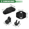 Jeep Wrangler Car Door Lock Cover Buckle Protector