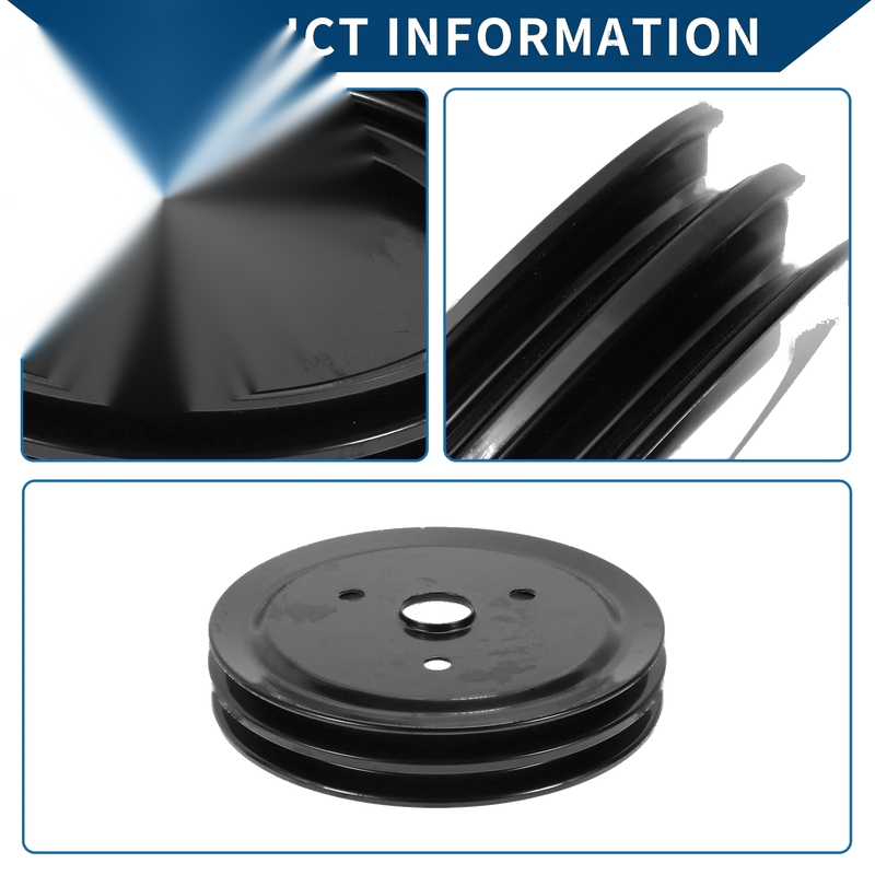 Chevy SBC Small Block Short Water Pump Crankshaft Pulley