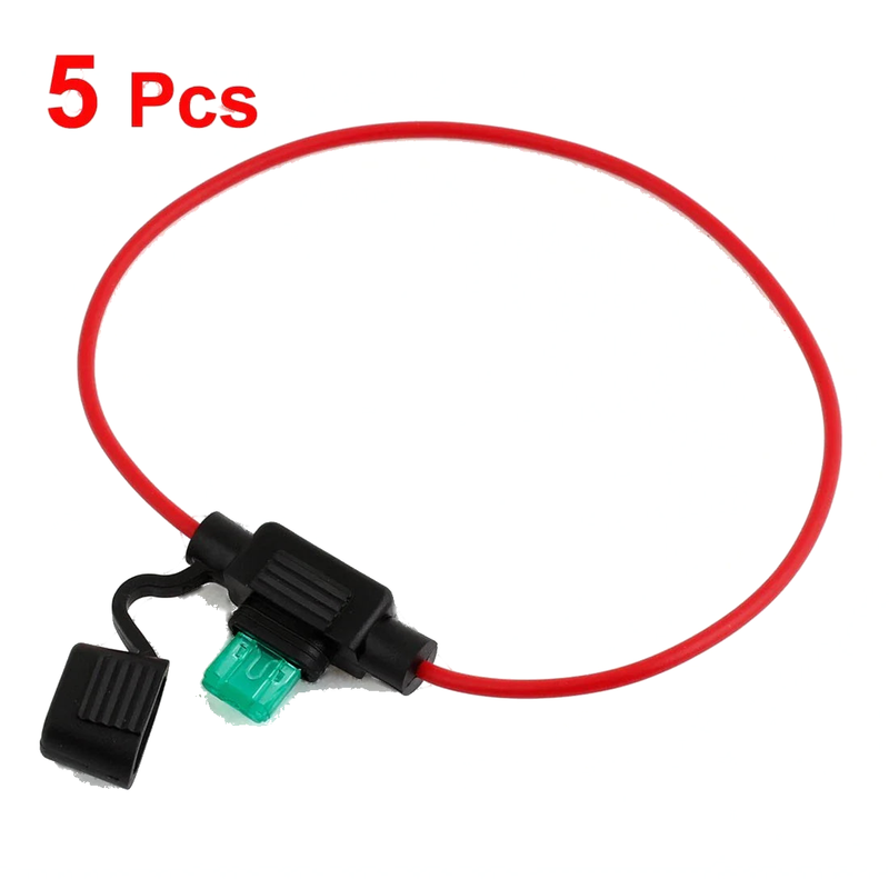 Car Wiring 5 x 32V 30A Mini ATC Blade Inline Fuse Holders