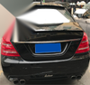 Mercedes Benz S-Class W221 Rear Boot Spoiler Wing Unpainted (2007-2013)