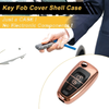 Ford Mondeo Rose Gold TPU Silicone Key Case (2000-2007)