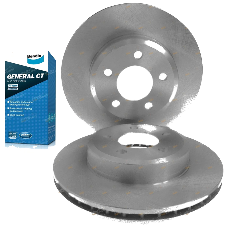 Falcon Fairmont Fairlane Brake Rotors & GCT Pads (2002-2014)