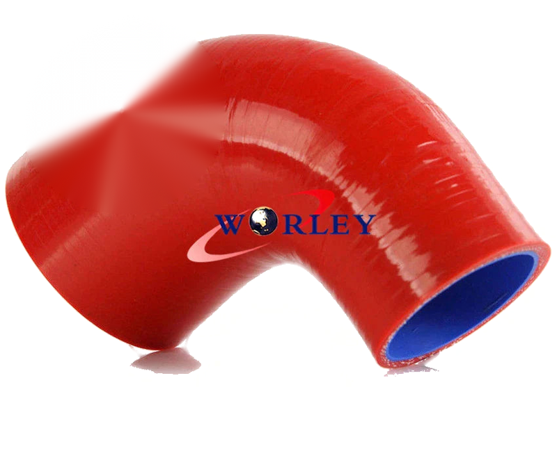 Car 2.5" to 2.75" Silicone 90° Elbow Reducer Pipe Hose