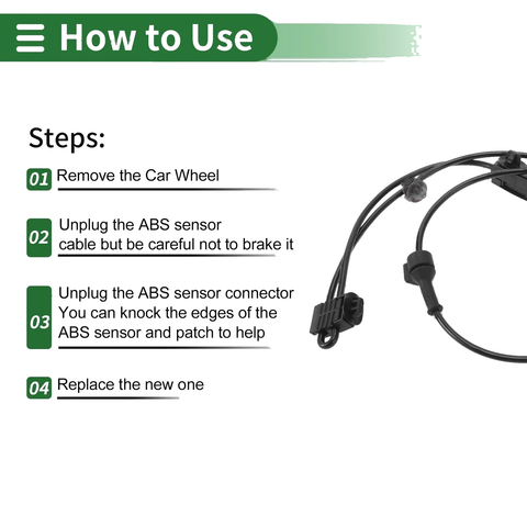 Mazda 3 ABS Wheel Speed Sensor (2019)