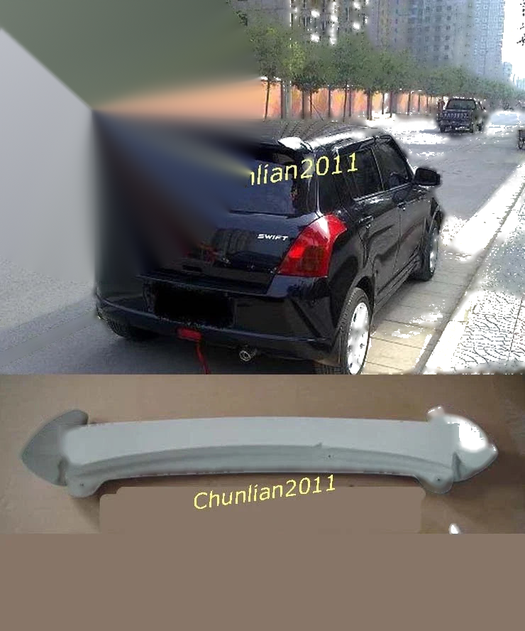 Suzuki Swift 2006-2016 5dr HB Spoilers Factory Style Spoiler Wing