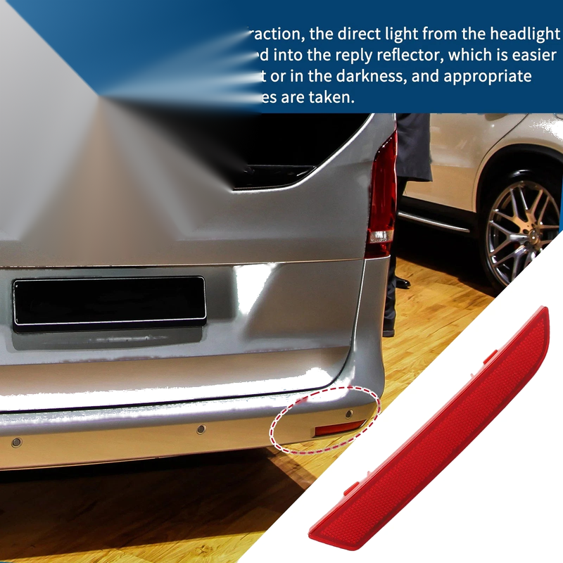 Mercedes-Benz Metris 2016-2023 Rear Right Bumper Reflector