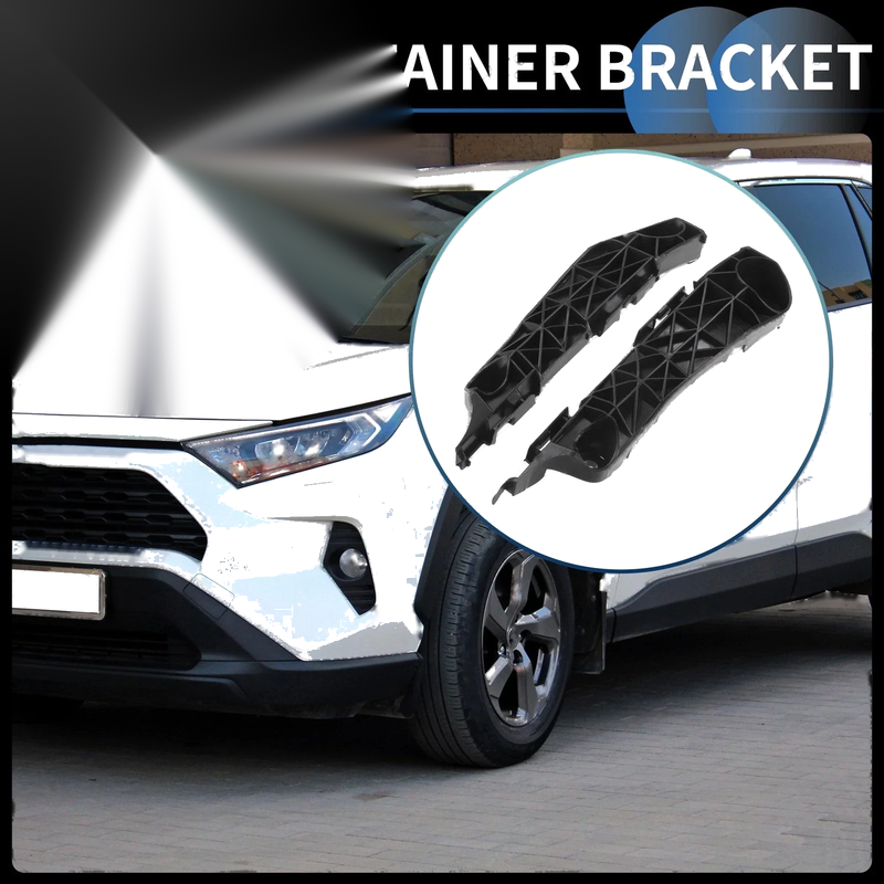 Toyota RAV4 Pair Front Bumper Retainer Bracket (2006–2012)