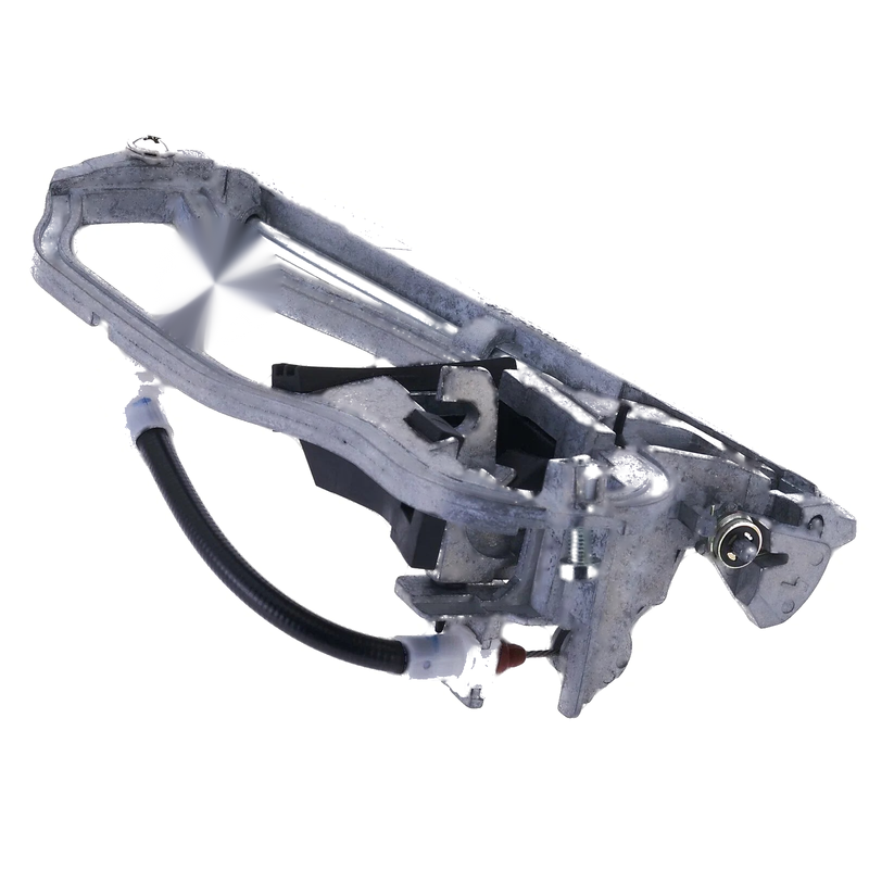 BMW X5 Left Front Outer Door Handle Carrier & Cable (2000–2006)