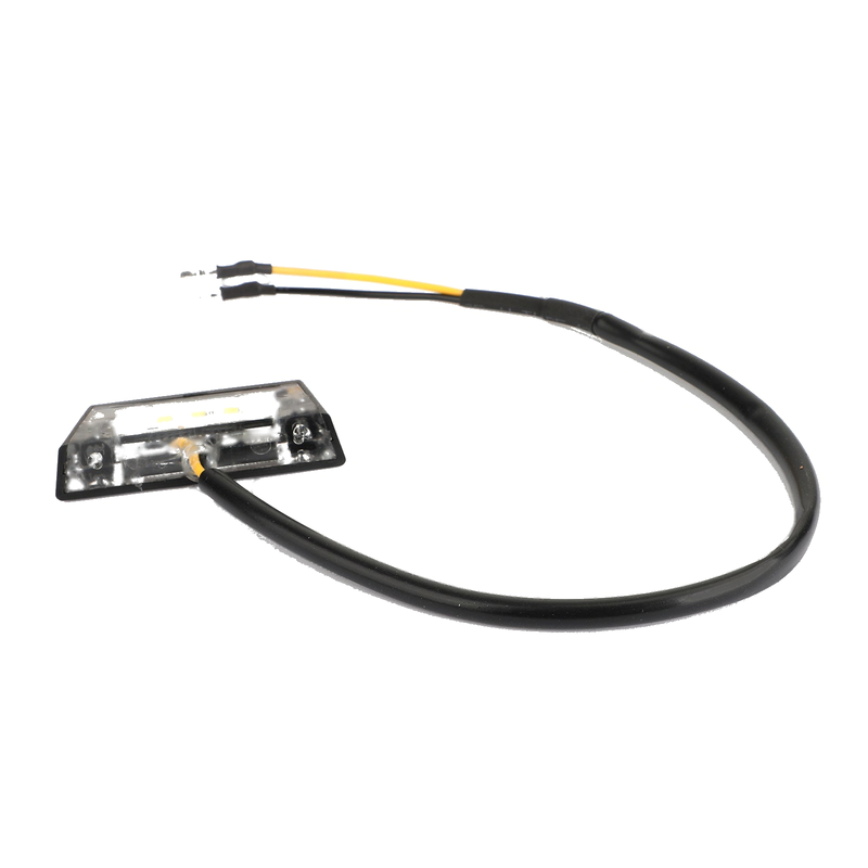 Motorcycle 3" LED License Plate Brake Light
