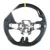 Ford Mustang EcoBoost Steering Wheel Carbon Fiber Leather Yellow (15-17)